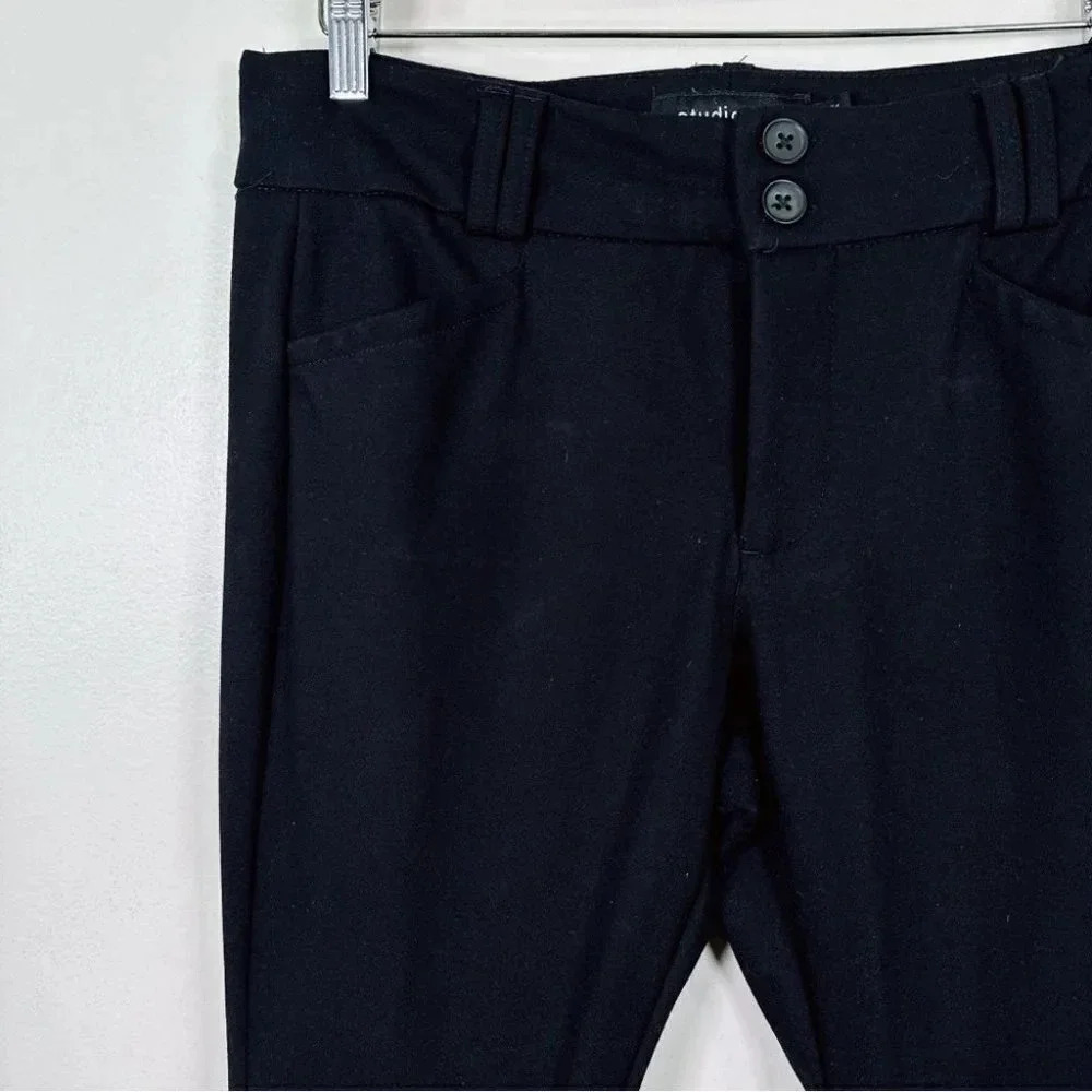 Torrid Trouser Boot Studio Luxe Ponte Mid-Rise Pant - Picture 4 of 14